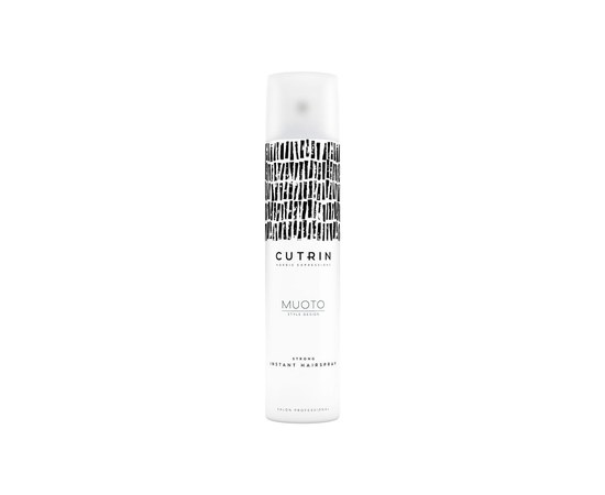 Изображение  Hairspray for instant strong fixation CUTRIN MUOTO Strong Instant Hairspray, 300 ml
