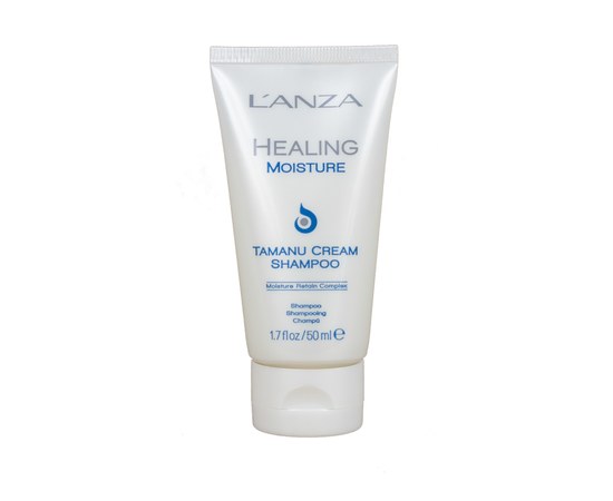 Изображение  Regenerating cream shampoo with Tamanu oil LʼANZA Healing Moisture Tamanu Cream Shampoo, 50 ml