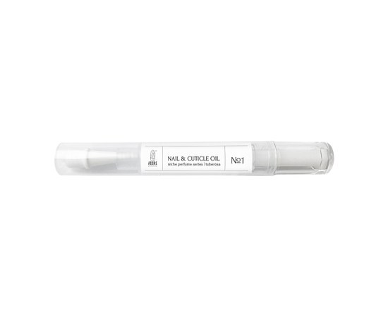 Зображення  Олія-олівець для нігтів та кутикули з нішевим ароматом ADORE professional 3мл, №1 tuberosa