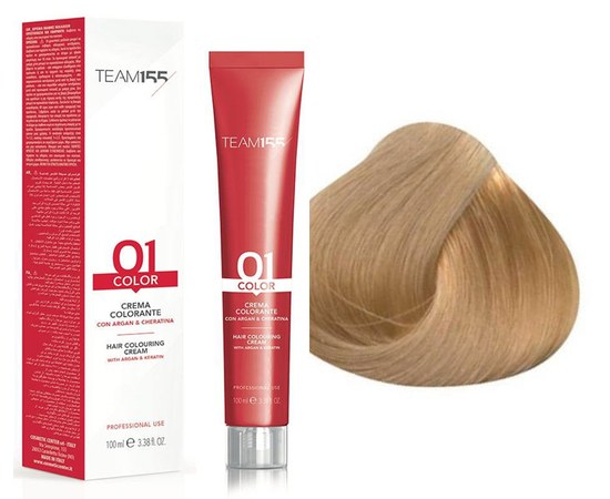 Зображення  Крем-фарба для волосся TEAM155 Color Cream (9 Супер світлий Блонд), 100 мл, Об'єм (мл, г): 100, Цвет №: 9