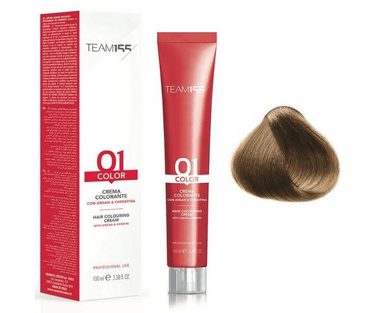 Зображення  Крем-фарба для волосся TEAM155 Color Cream (7.0 Русий інтенсивний), 100 мл, Об'єм (мл, г): 100, Цвет №: 7.0
