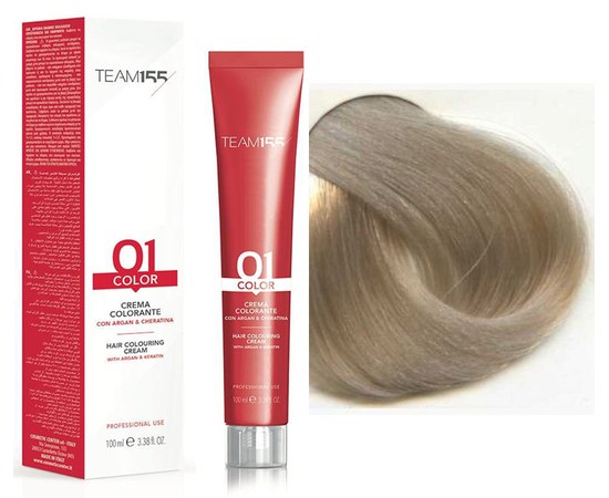 Изображение  Cream hair dye TEAM155 Color Cream (91 Light blonde sandra), 100 ml, Volume (ml, g): 100, Color No.: 91