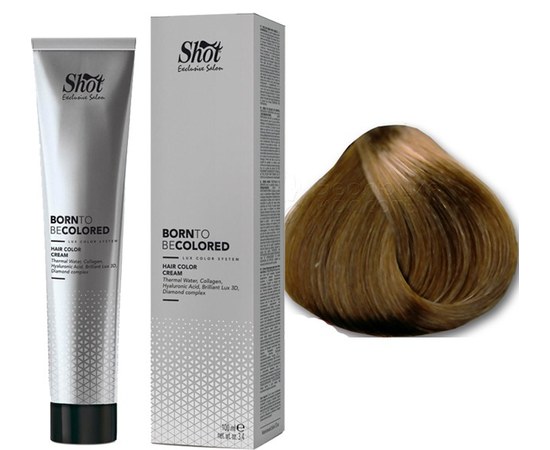 Изображение  Shot Born To Be Colored Hair Color Cream (8.8 Light Chocolate Blonde), 100 ml, Volume (ml, g): 100, Color No.: 8.8