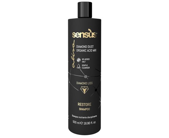 Зображення  Поживний шампунь, що відновлює Sens.ùs Alisa Restore Shampoo 500 ml, 500 мл