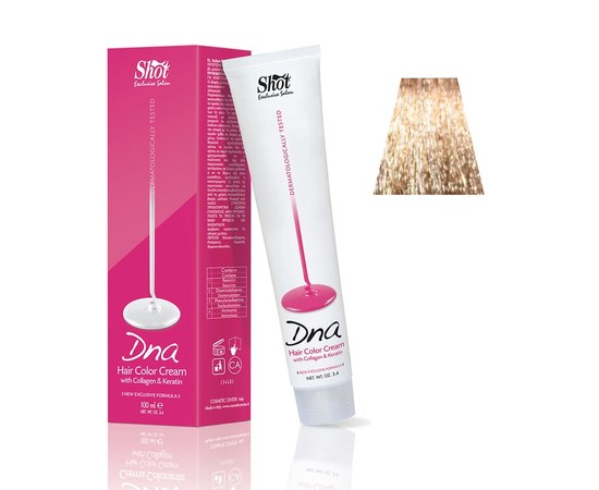 Изображение  Shot DNA Hair Color Crem (901 Super Blonde Platinum), 100 ml, Volume (ml, g): 100, Color: 901