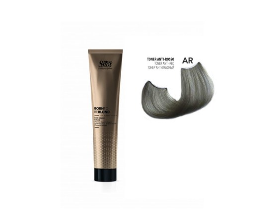 Изображение  Shot Born To Be BLOND Hair Color Cream (Anti-red Toner), 100 ml, Volume (ml, g): 100, Color No.: anti-red