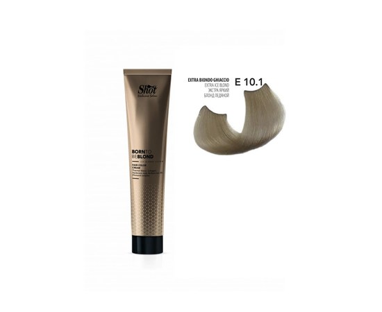 Изображение  Shot Born To Be BLOND Hair Color Cream (10.1 Extra bright icy blonde), 100 ml, Volume (ml, g): 100, Color No.: 10.1