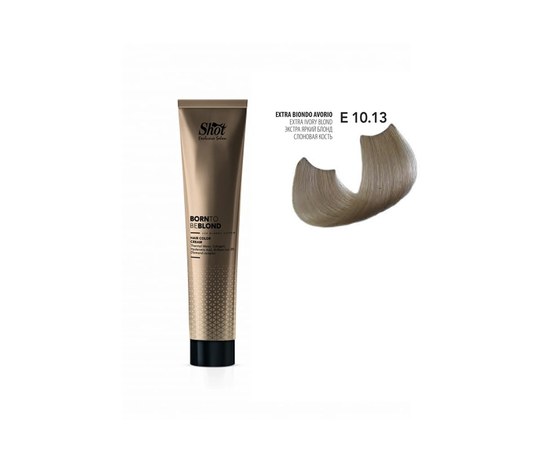 Изображение  Shot Born To Be BLOND Hair Color Cream (10.13 Extra bright blonde pearlescent), 100 ml, Volume (ml, g): 100, Color No.: 10.13