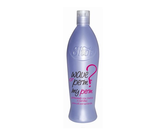 Изображение  Perm lotion based on wheat proteins and keratin Shot MY PERM, 500 ml