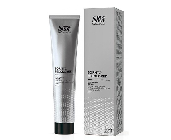 Изображение  Shot Born To Be Colored Hair Color Cream (10.91 Bright blond gray pearl), 100 ml, Volume (ml, g): 100, Color No.: 10.91