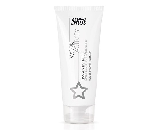 Зображення  Маска, що розгладжує для волосся Shot Work Activity Smoothing Anti-Frizz Mask, 200 мл