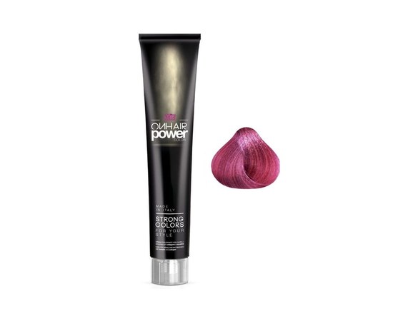 Зображення  Крем-фарба для волосся Shot On Hair Power Color (Фуксія), 100 мл, Об'єм (мл, г): 100, Цвет №: фуксія