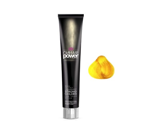 Изображение  Cream hair dye Shot On Hair Power Color (Yellow), 100 ml, Volume (ml, g): 100, Color No.: Yellow