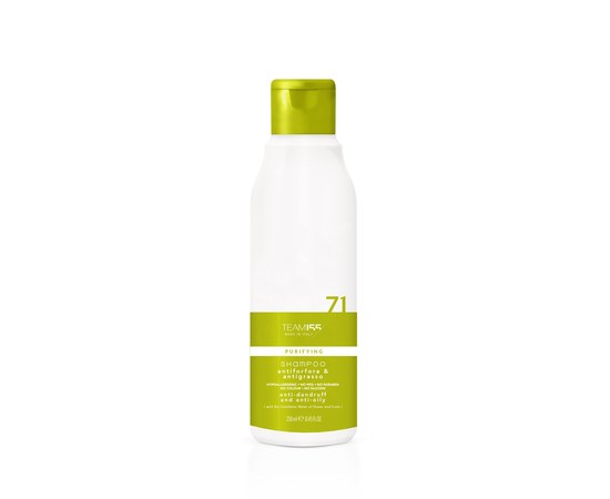 Изображение  Shampoo against dandruff and for oily scalp TEAM155 Puryfing Shampoo Anti-Dandruff & Anti-Oily 71, 250 ml