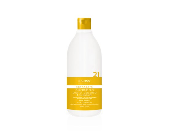 Изображение  Шампунь для окрашенных и обработанных волос TEAM155 Extrasafe Post Color And Treatment Shampoo 21, 1000 мл