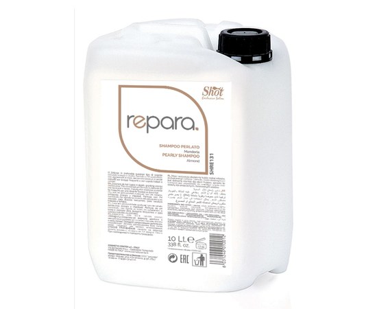 Изображение  Shampoo for all hair types “Almond” Shot Repara Perlato Almond Shampoo, 10000 ml