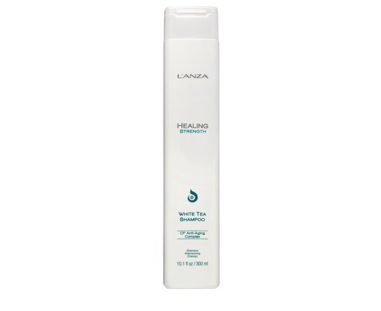 Зображення  Зміцнюючий шампунь з білим чаєм LʼANZA Healing Strength White Tea Shampoo, 300 мл