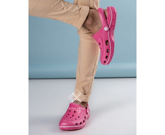 Изображение  Обувь медицинская Coqui Jumper розовый-белый р. 36, "БЕЛЫЙ ХАЛАТ" 396-466-864, Размер: 36, Цвет: розовый