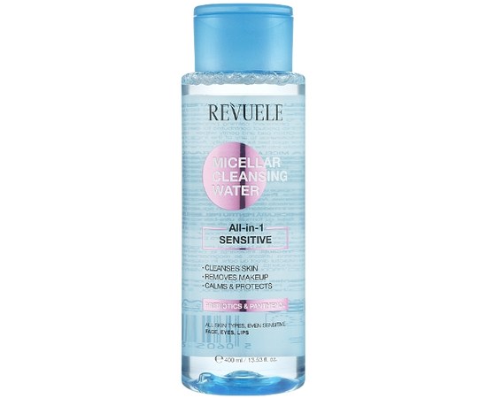 Изображение  Micellar water for sensitive skin Revuele Micellar Cleansing Water ALL-IN-1 Sensitive, 400 ml