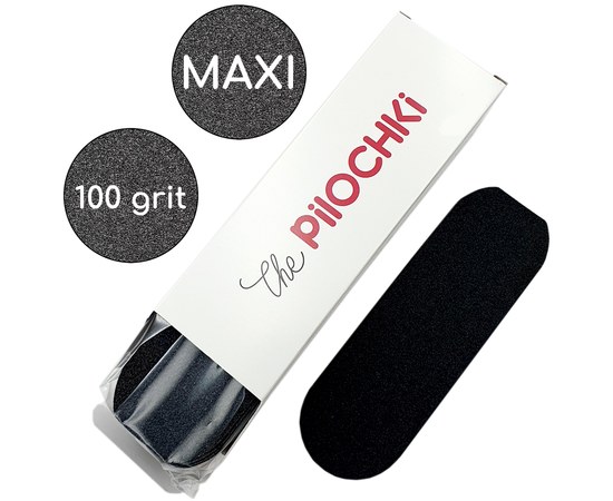Изображение  Replacement files for pedicure ThePilochki (00035), MAXI, 100 grit, without MP Black 30 pcs