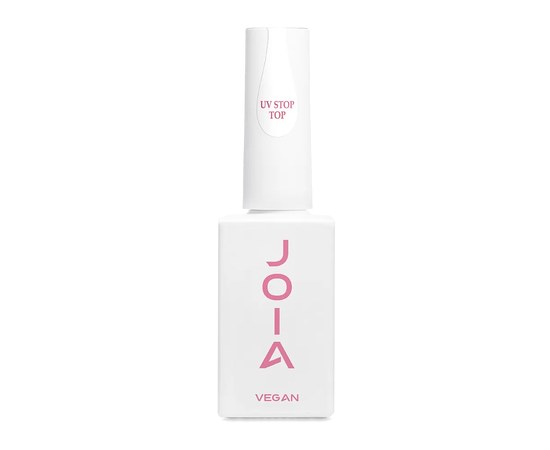 Изображение  Top for gel polish UV Stop Top, glossy, JOIA vegan, 15 ml, Volume (ml, g): 15