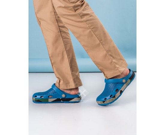 Изображение  Обувь медицинская Coqui Lindo синий с абстракцией р. 38, "БЕЛЫЙ ХАЛАТ" 394-468-864, Размер: 38, Цвет: синий