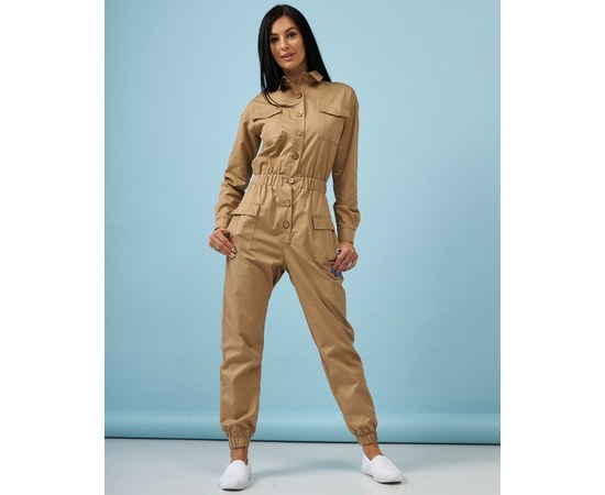 Изображение 2 Women's medical overalls Brooklyn sandy river. 40, "WHITE ROBE" 338-323-710, Size: 40, Color: sand