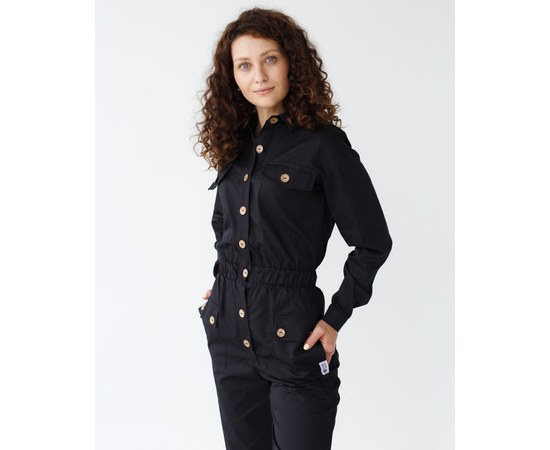 Изображение 3 Women's medical overalls Brooklyn black s. 40, "WHITE ROBE" 338-321-710, Size: 40, Color: black