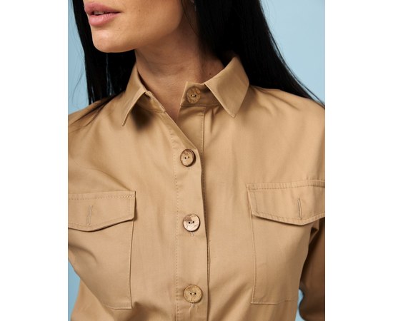 Изображение 5 Women's medical overalls Brooklyn sandy river. 40, "WHITE ROBE" 338-323-710, Size: 40, Color: sand