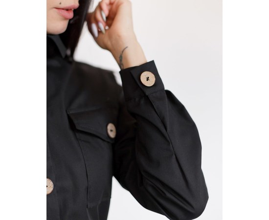 Изображение 7 Women's medical overalls Brooklyn black s. 40, "WHITE ROBE" 338-321-710, Size: 40, Color: black