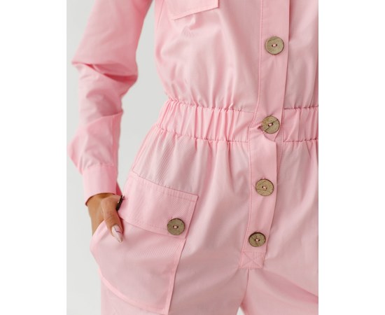 Изображение 8 Women's medical overalls Brooklyn pink s. 48, "WHITE ROBE" 338-337-710, Size: 48, Color: pink