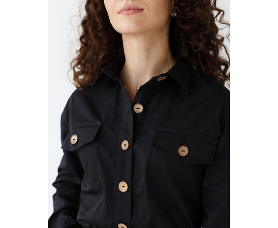 Изображение 8 Women's medical overalls Brooklyn black s. 40, "WHITE ROBE" 338-321-710, Size: 40, Color: black