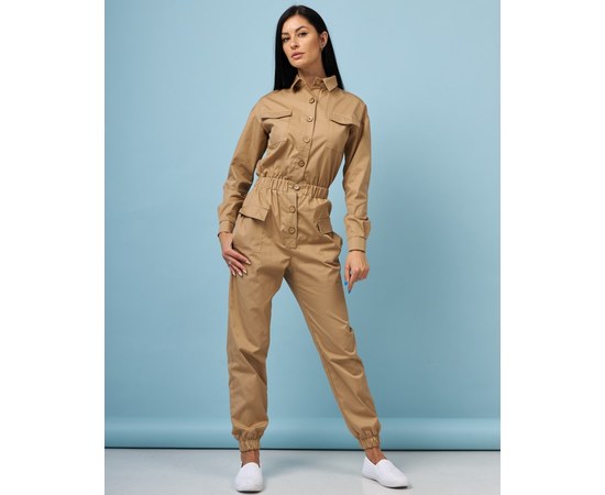 Изображение 9 Women's medical overalls Brooklyn sandy river. 40, "WHITE ROBE" 338-323-710, Size: 40, Color: sand