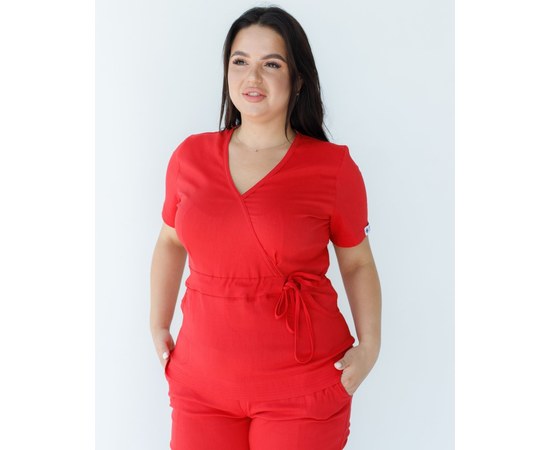 Изображение 2 Women's medical suit Rio red +SIZE s. 58, "WHITE ROBE" 346-339-704, Size: 58, Color: red