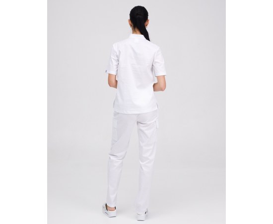 Изображение 2 Women's medical suit Denver white s. 44, "WHITE ROBE" 429-324-679, Size: 44, Color: white