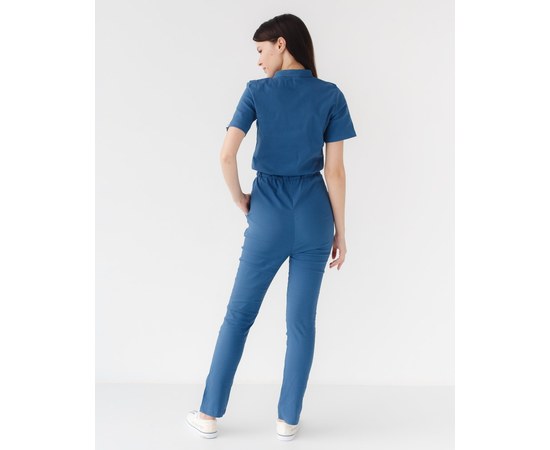 Изображение 2 Women's medical overalls Dallas blue s. 50, "WHITE ROBE" 127-322-715, Size: 50, Color: blue