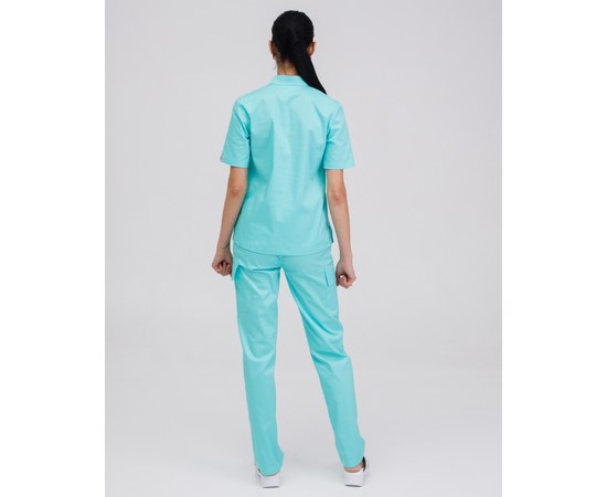 Изображение 2 Women's medical suit Denver mint s. 54, "WHITE ROBE" 429-332-679, Size: 54, Color: mint