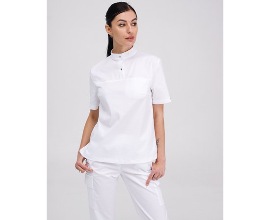 Изображение 3 Women's medical suit Denver white s. 46, "WHITE ROBE" 429-324-679, Size: 46, Color: white