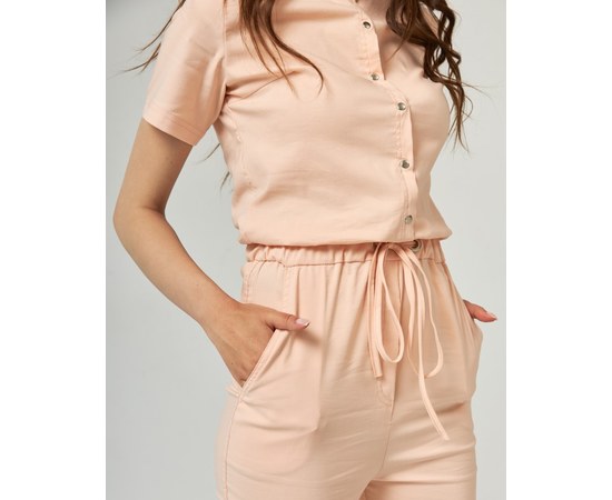 Изображение 4 Women's medical overalls Dallas peach s. 50, "WHITE ROBE" 127-338-715, Size: 50, Color: peach