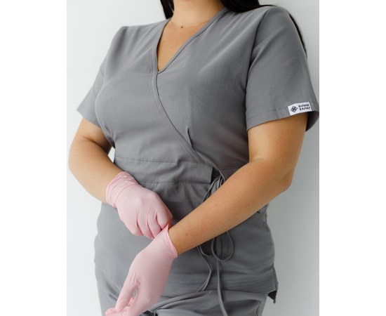 Изображение 4 Women's medical suit Rio gray +SIZE s. 58, "WHITE ROBE" 346-328-704, Size: 58, Color: grey