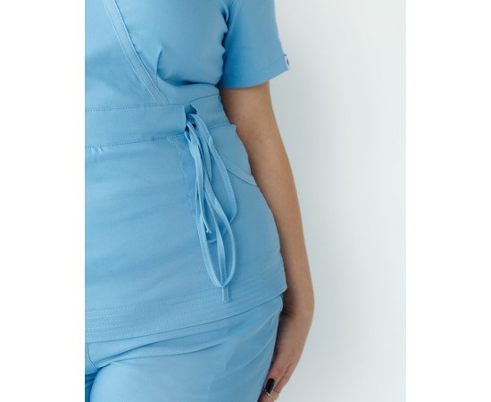 Изображение 8 Women's medical suit Rio blue +SIZE s. 58, "WHITE ROBE" 346-333-704, Size: 58, Color: blue light