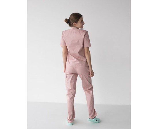 Изображение 2 Women's medical suit Denver light purple s. 40, "WHITE ROBE" 429-500-679, Size: 40, Color: light lilac