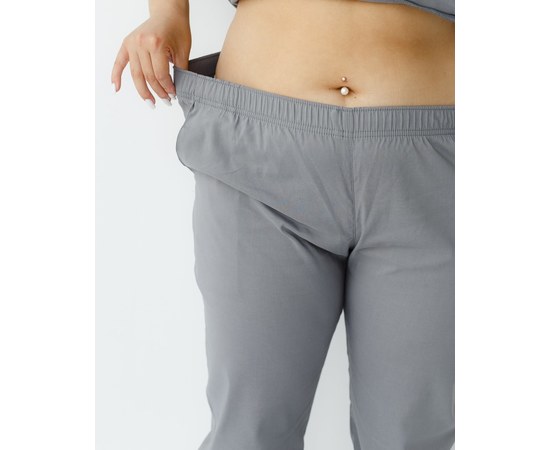 Изображение 9 Women's medical suit Rio gray +SIZE s. 60, "WHITE ROBE" 346-328-704, Size: 60, Color: grey