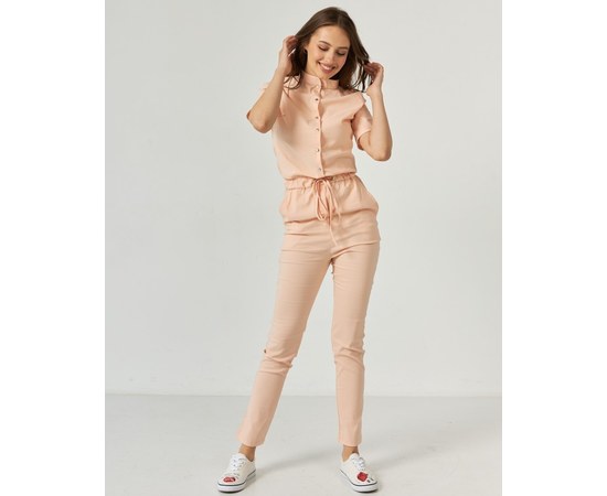 Изображение 9 Women's medical overalls Dallas peach s. 50, "WHITE ROBE" 127-338-715, Size: 50, Color: peach