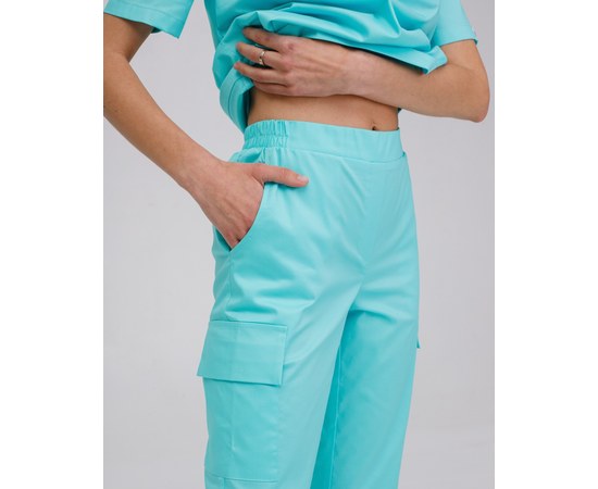Изображение 10 Women's medical suit Denver mint s. 54, "WHITE ROBE" 429-332-679, Size: 54, Color: mint