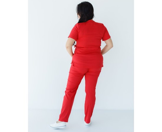 Изображение 12 Women's medical suit Rio red +SIZE s. 58, "WHITE ROBE" 346-339-704, Size: 58, Color: red