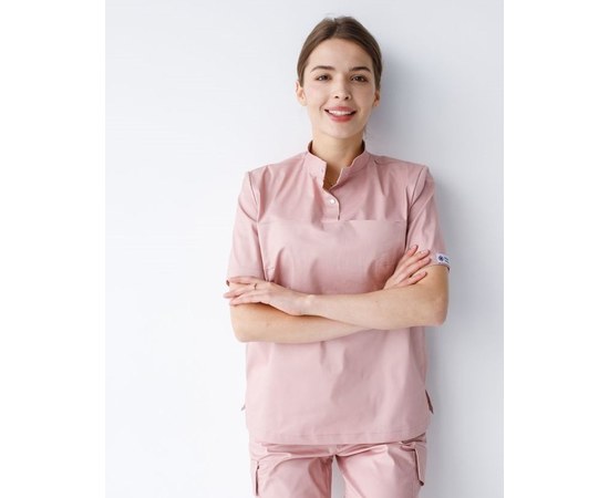 Изображение 8 Women's medical suit Denver light purple s. 44, "WHITE ROBE" 429-500-679, Size: 44, Color: light lilac