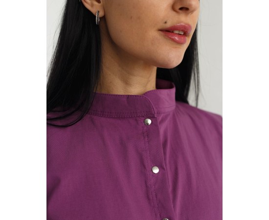 Изображение 5 Women's medical overalls Dallas light purple s. 50, "WHITE ROBE" 127-401-715, Size: 50, Color: light purple