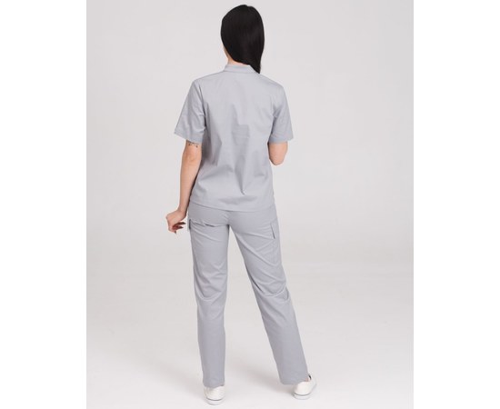 Изображение 2 Women's medical suit Denver gray s. 44, "WHITE ROBE" 429-328-679, Size: 44, Color: grey