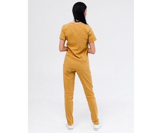 Изображение 2 Women's medical suit Marseille mustard s. 40, "WHITE ROBE" 383-395-708, Size: 40, Color: mustard